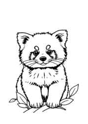 Forest Animals Coloring Book 1C09AC26 (12 Coloring Pages)