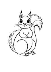 Forest Animals Coloring Book 1C09AC26 (12 Coloring Pages)