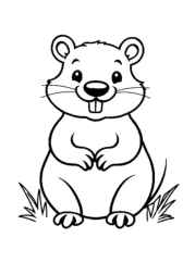 Forest Animals Coloring Book 1C09AC26 (12 Coloring Pages)