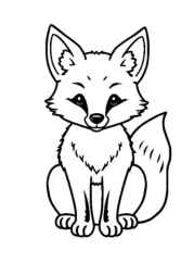 Forest Animals Coloring Book FA57C305 (12 Coloring Pages)