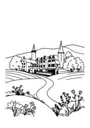 French Culture Coloring Book 19C58B03 (12 Coloring Pages)