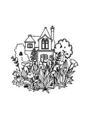 French Culture Coloring Book 19C58B03 (12 Coloring Pages)