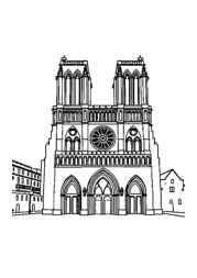 French Culture Coloring Book A2103D00 (12 Coloring Pages)