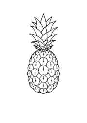 Fruits Coloring Book 01AF32FB (12 Coloring Pages)
