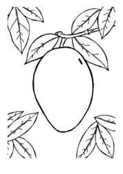 Fruits Coloring Book C0E50B23 (12 Coloring Pages)