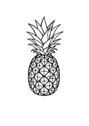 Fruits Coloring Book C0E50B23 (12 Coloring Pages)