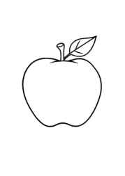 Fruits Coloring Book C0E50B23 (12 Coloring Pages)