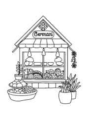 German Culture Coloring Book 42AC9046 (12 Coloring Pages)