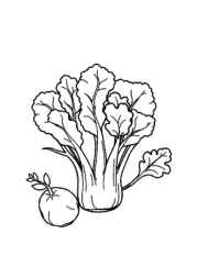 German Food Coloring Book 8974516F (12 Coloring Pages)