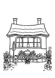 German Food Coloring Book 8974516F (12 Coloring Pages)