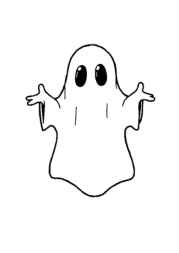 Ghosts Coloring Book 7B037579 (12 Coloring Pages)
