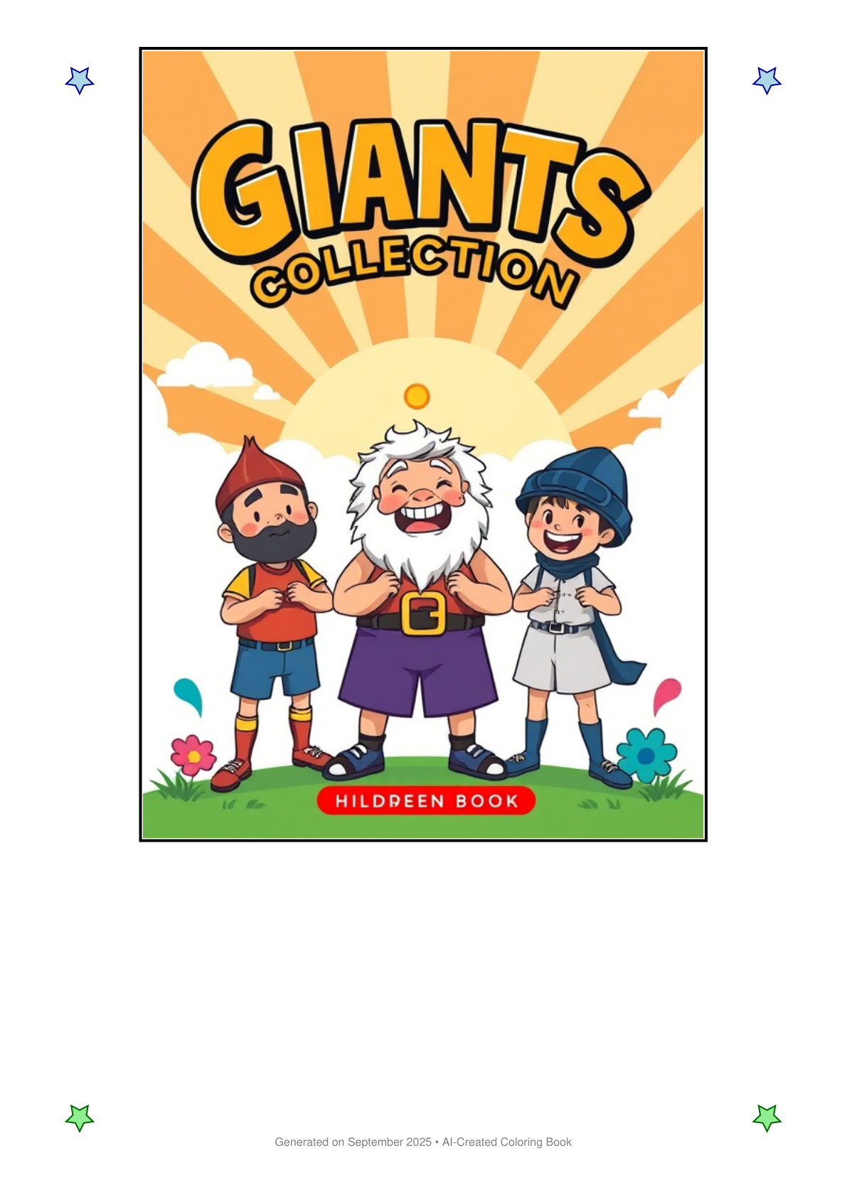 Giants Coloring Book 36FBC9E3 (12 Coloring Pages)