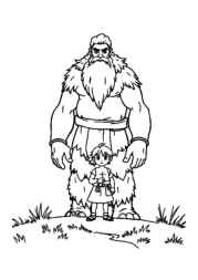Giants Coloring Book FB455145 (12 Coloring Pages)