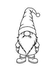 Gnomes Coloring Book 2B49E774 (12 Coloring Pages)