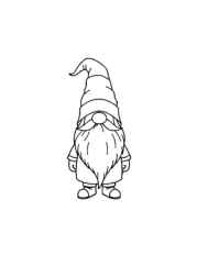 Gnomes Coloring Book 46AA241D (12 Coloring Pages)