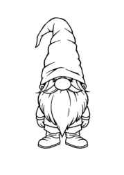 Gnomes Coloring Book 46AA241D (12 Coloring Pages)