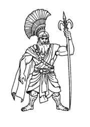 Greek Gods Coloring Book 359206D9 (12 Coloring Pages)