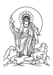 Greek Gods Coloring Book 359206D9 (12 Coloring Pages)