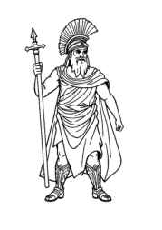 Greek Gods Coloring Book 8C56643E (12 Coloring Pages)