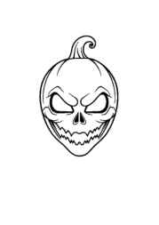 Halloween Coloring Book 1D851090 (12 Coloring Pages)