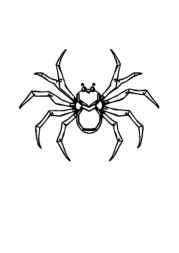 Halloween Coloring Book 1D851090 (12 Coloring Pages)