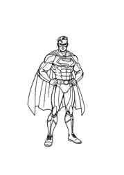 Heroes Coloring Book 283E53C0 (12 Coloring Pages)