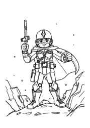 Heroes Coloring Book 283E53C0 (12 Coloring Pages)