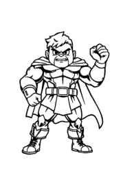 Heroes Coloring Book 3601CA6D (12 Coloring Pages)