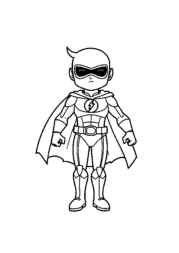 Heroes Coloring Book 3601CA6D (12 Coloring Pages)