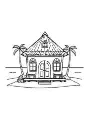 Houses Coloring Book 8B3AC0A9 (12 Coloring Pages)
