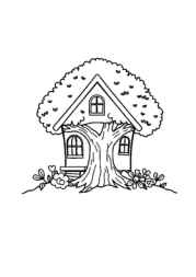 Houses Coloring Book 8B3AC0A9 (12 Coloring Pages)