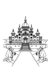 Houses Coloring Book 8B3AC0A9 (12 Coloring Pages)