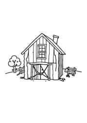 Houses Coloring Book 8B3AC0A9 (12 Coloring Pages)