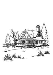 Hunting Coloring Book 07036FF4 (12 Coloring Pages)