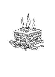 Italian Food Coloring Book 72B9BF7D (12 Coloring Pages)