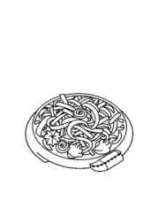 Italian Food Coloring Book 72B9BF7D (12 Coloring Pages)