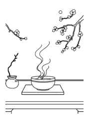 Japanese Culture Coloring Book D6BDC970 (12 Coloring Pages)