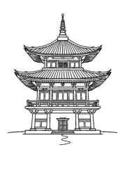 Japanese Culture Coloring Book D6BDC970 (12 Coloring Pages)