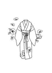 Japanese Culture Coloring Book 7BACB7B2 (12 Coloring Pages)