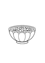 Japanese Food Coloring Book 3B0CED92 (12 Coloring Pages)