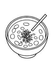 Japanese Food Coloring Book 3B0CED92 (12 Coloring Pages)