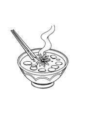 Japanese Food Coloring Book 62D8E7FE (12 Coloring Pages)