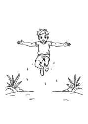 Jumping Coloring Book D9EEE8AD (12 Coloring Pages)