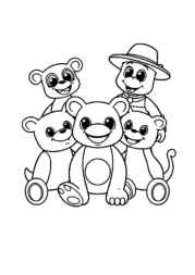 Kids Room Coloring Book 85A307FC (12 Coloring Pages)