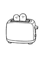 Kitchen Coloring Book 3239357A (12 Coloring Pages)