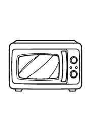 Kitchen Coloring Book 3239357A (12 Coloring Pages)