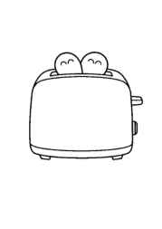 Kitchen Coloring Book 5FEE0633 (12 Coloring Pages)