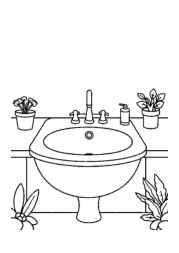Kitchen Coloring Book AE9D3DB0 (12 Coloring Pages)