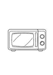 Kitchen Coloring Book B6862464 (12 Coloring Pages)