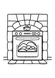 Kitchen Coloring Book D79ADBF0 (12 Coloring Pages)